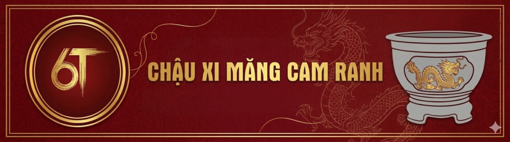 Chậu Xi Măng Cam Ranh